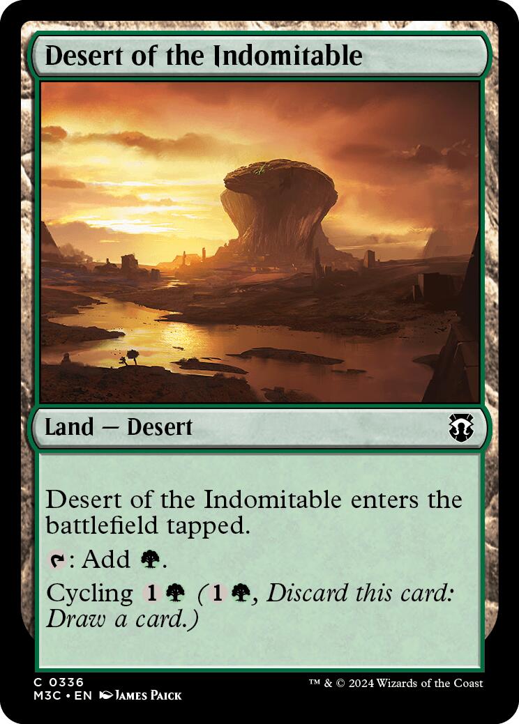 Desert of the Indomitable [Modern Horizons 3 Commander] | Shuffle n Cut Hobbies & Games