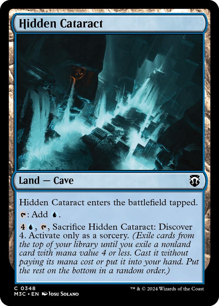 Hidden Cataract [Modern Horizons 3 Commander] | Shuffle n Cut Hobbies & Games