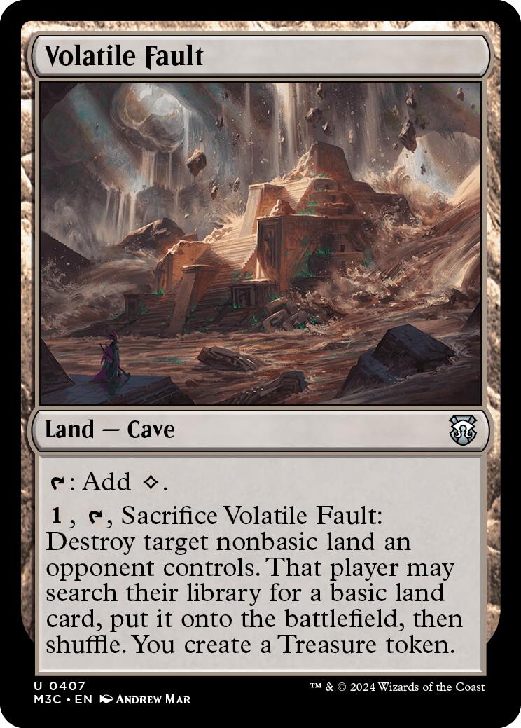 Volatile Fault [Modern Horizons 3 Commander] | Shuffle n Cut Hobbies & Games