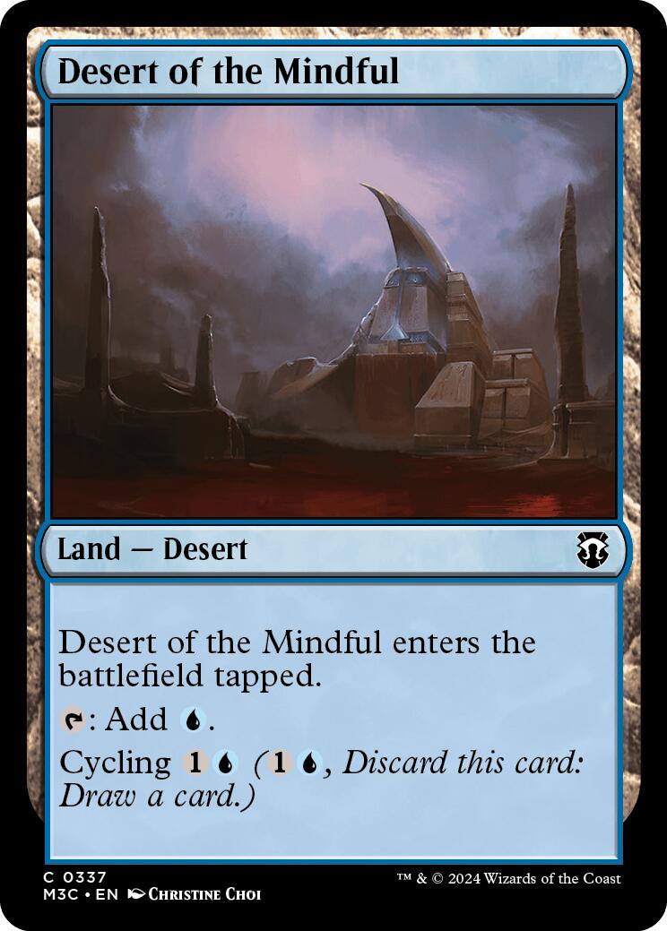 Desert of the Mindful [Modern Horizons 3 Commander] | Shuffle n Cut Hobbies & Games