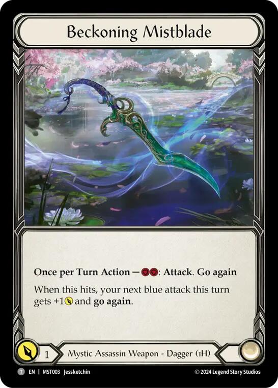 Beckoning Mistblade // Spectral Shield [MST003//MST158] (Part the Mistveil) | Shuffle n Cut Hobbies & Games