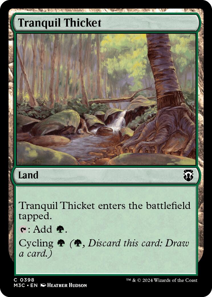 Tranquil Thicket [Modern Horizons 3 Commander] | Shuffle n Cut Hobbies & Games