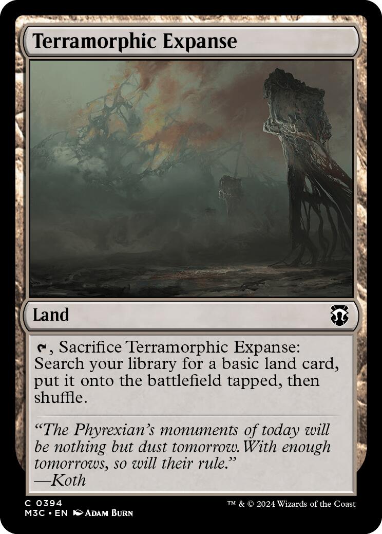 Terramorphic Expanse [Modern Horizons 3 Commander] | Shuffle n Cut Hobbies & Games