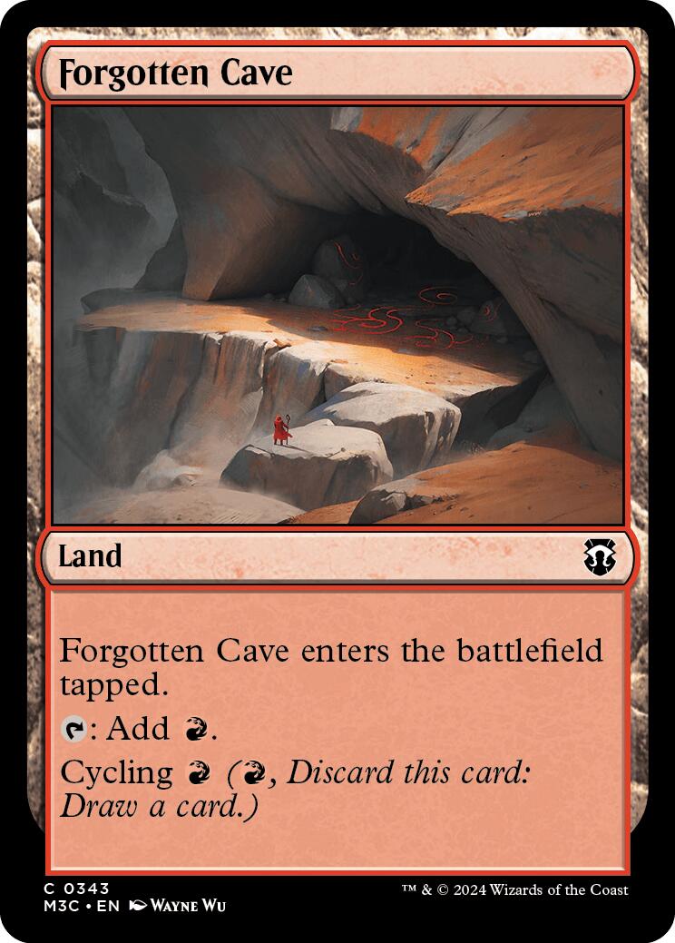 Forgotten Cave [Modern Horizons 3 Commander] | Shuffle n Cut Hobbies & Games