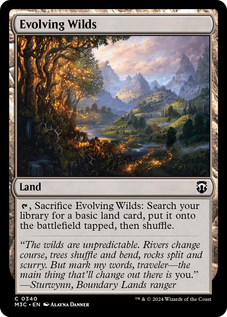 Evolving Wilds [Modern Horizons 3 Commander] | Shuffle n Cut Hobbies & Games