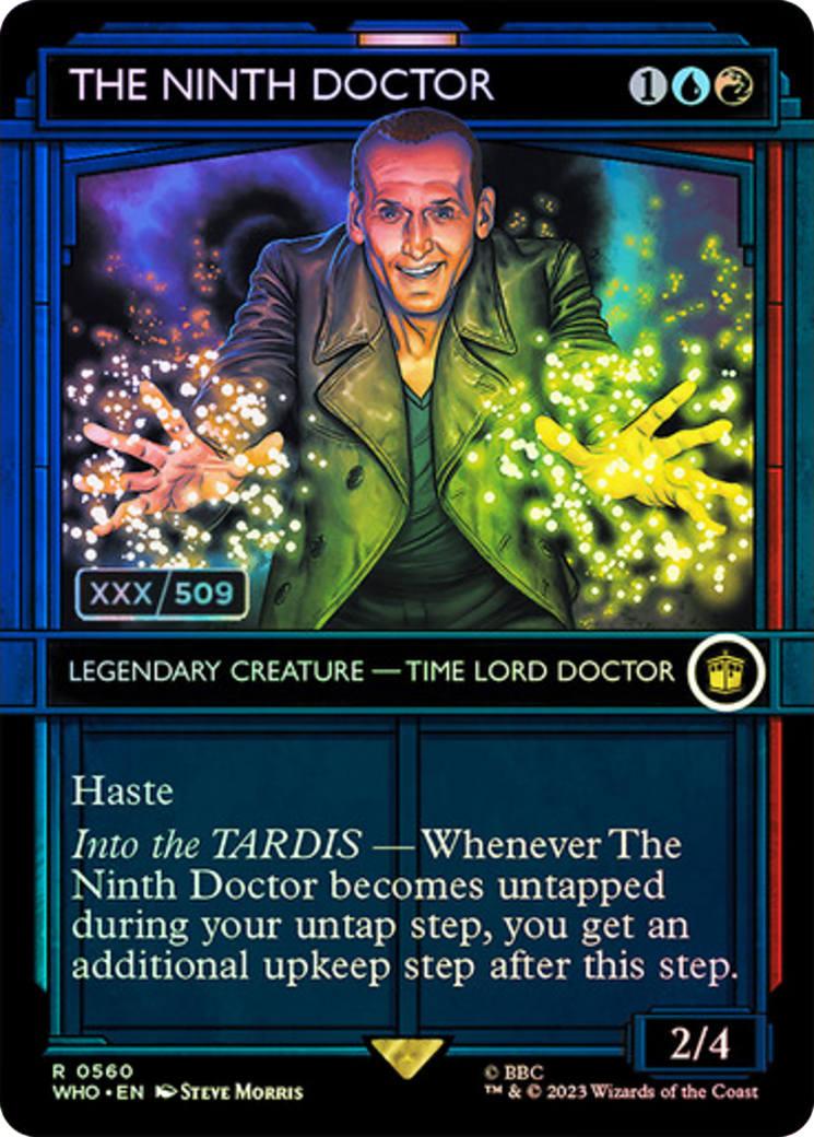 The Ninth Doctor (Serial Numbered) [Doctor Who] | Shuffle n Cut Hobbies & Games