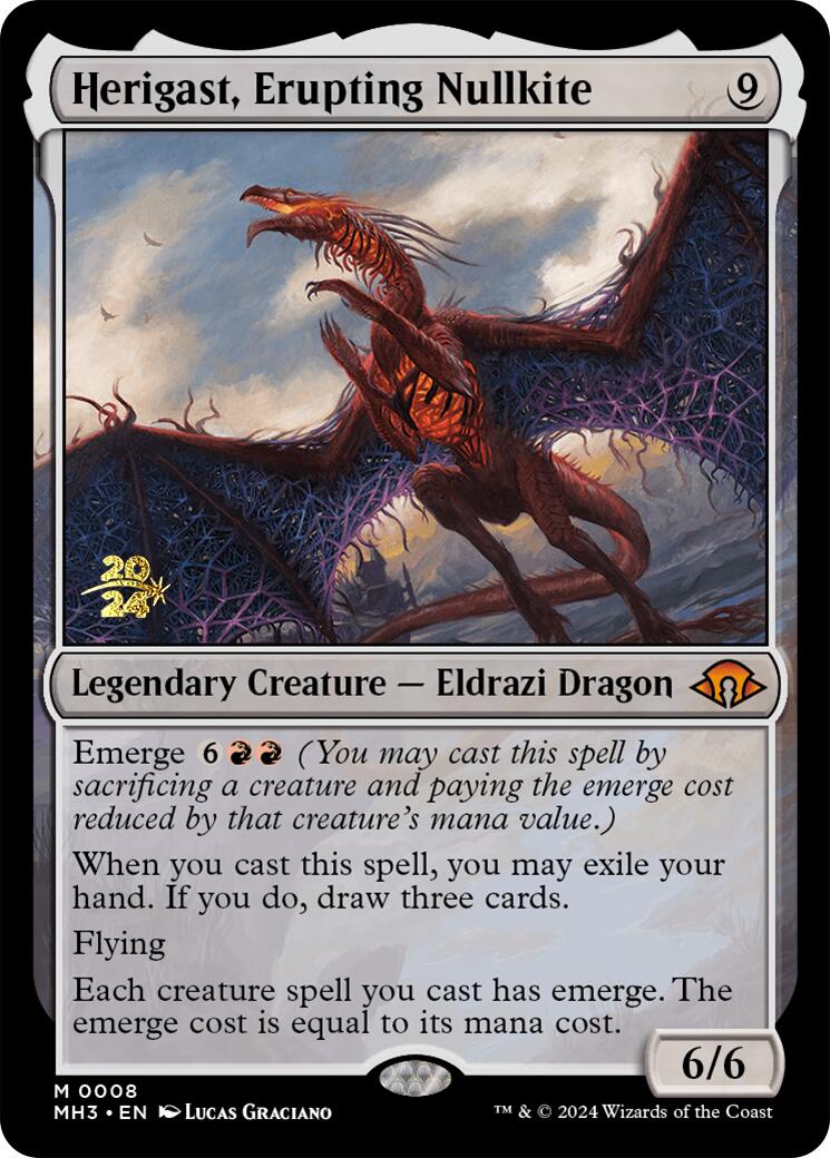 Herigast, Erupting Nullkite [Modern Horizons 3 Prerelease Promos] | Shuffle n Cut Hobbies & Games