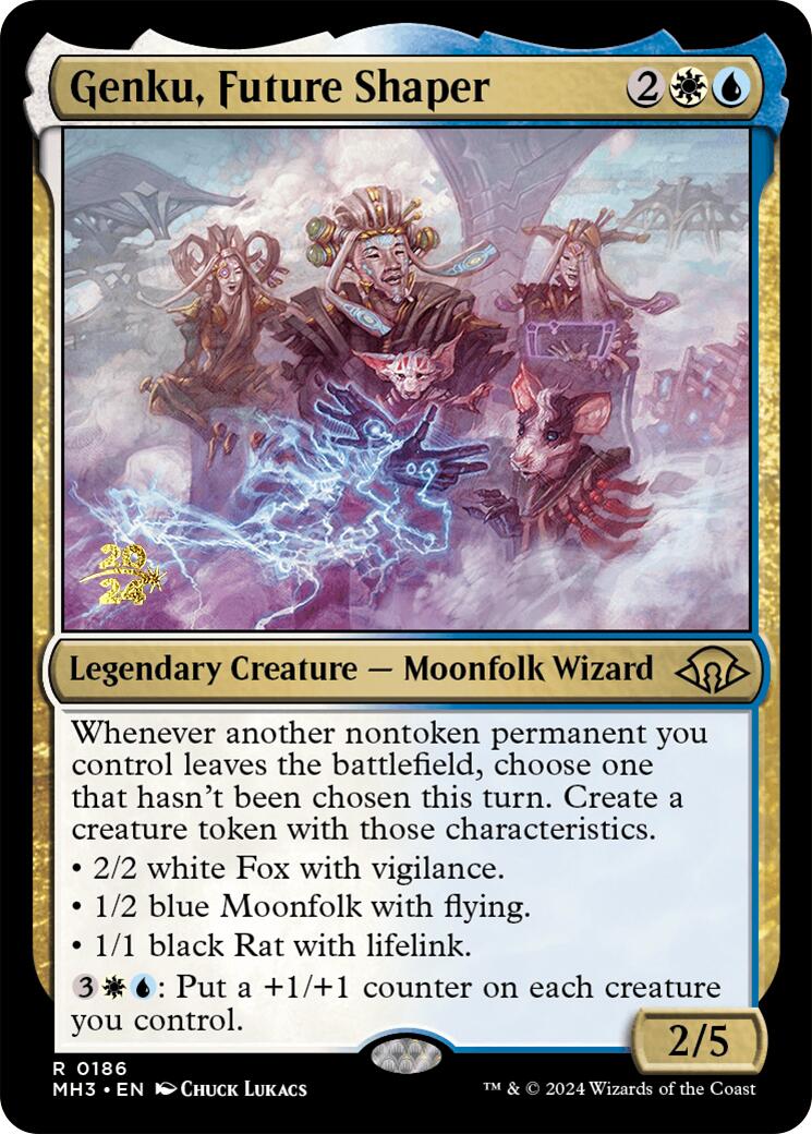 Genku, Future Shaper [Modern Horizons 3 Prerelease Promos] | Shuffle n Cut Hobbies & Games