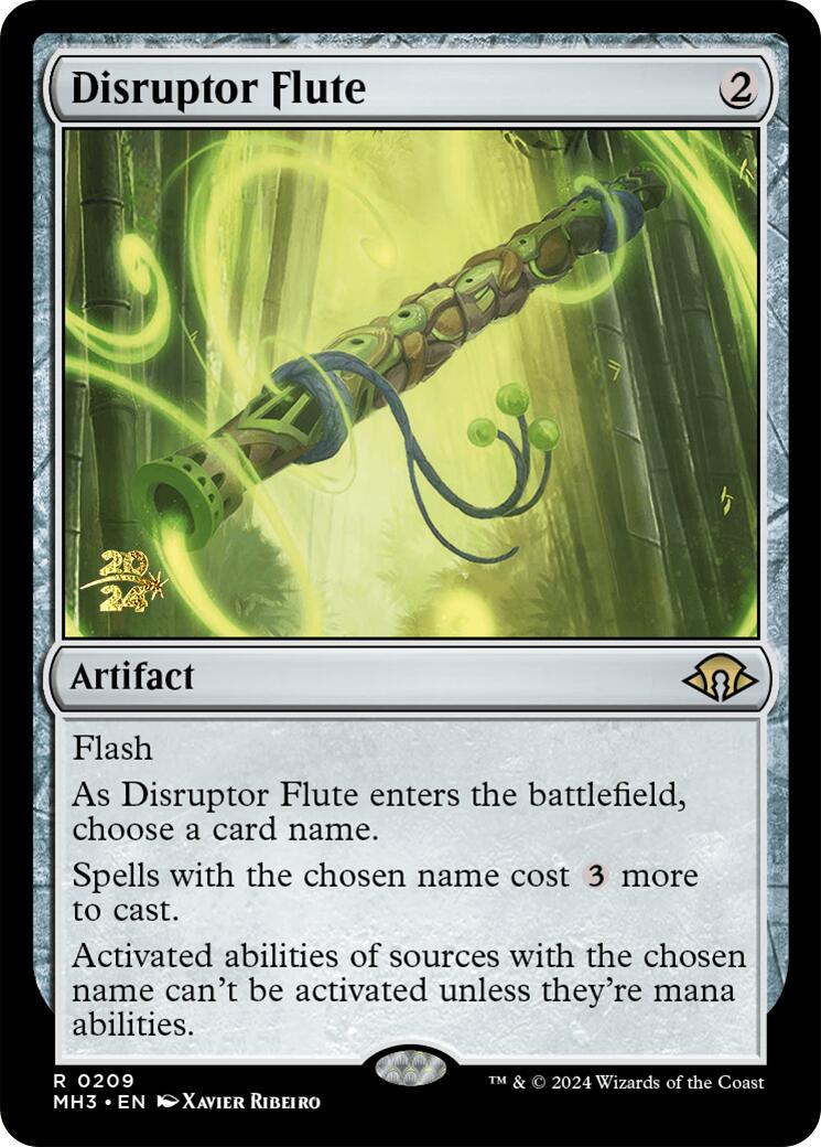 Disruptor Flute [Modern Horizons 3 Prerelease Promos] | Shuffle n Cut Hobbies & Games