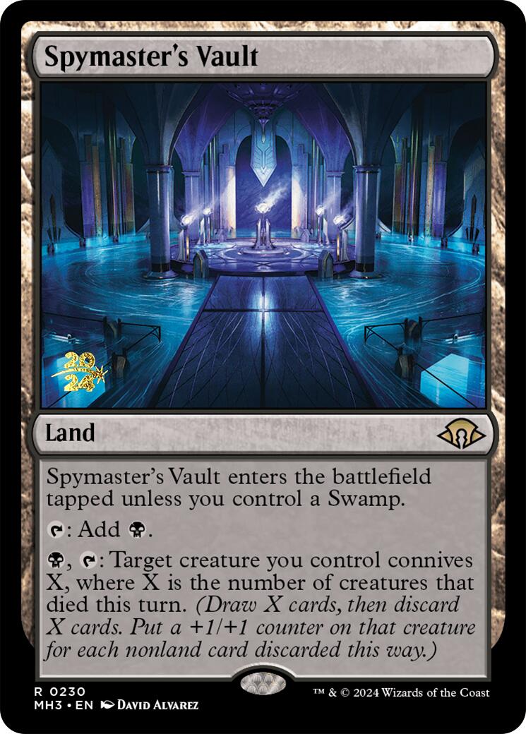 Spymaster's Vault [Modern Horizons 3 Prerelease Promos] | Shuffle n Cut Hobbies & Games