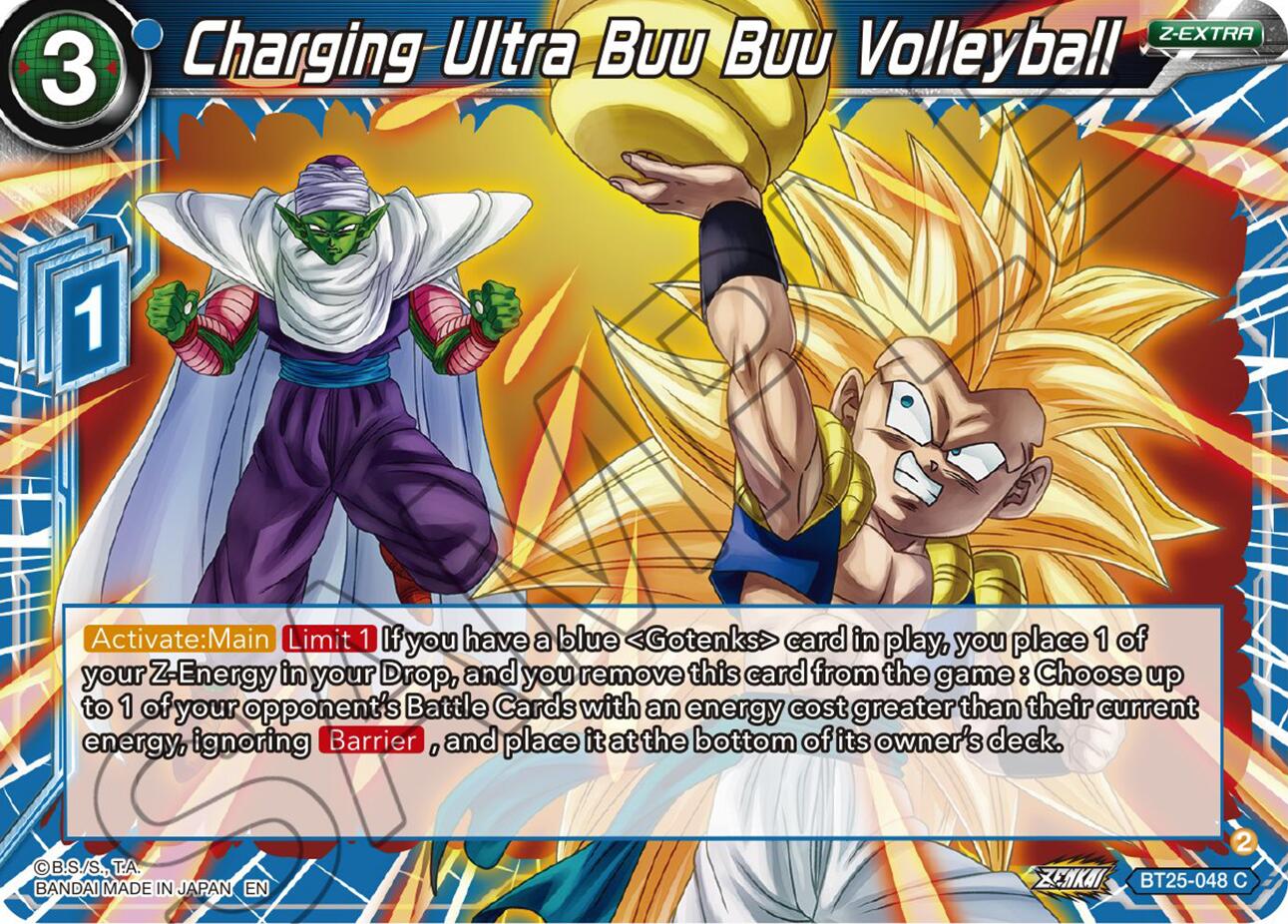Charging Ultra Buu Buu Volleyball (BT25-048) [Legend of the Dragon Balls] | Shuffle n Cut Hobbies & Games