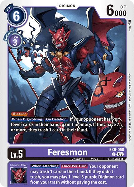 Feresmon [EX6-050] [Infernal Ascension] | Shuffle n Cut Hobbies & Games