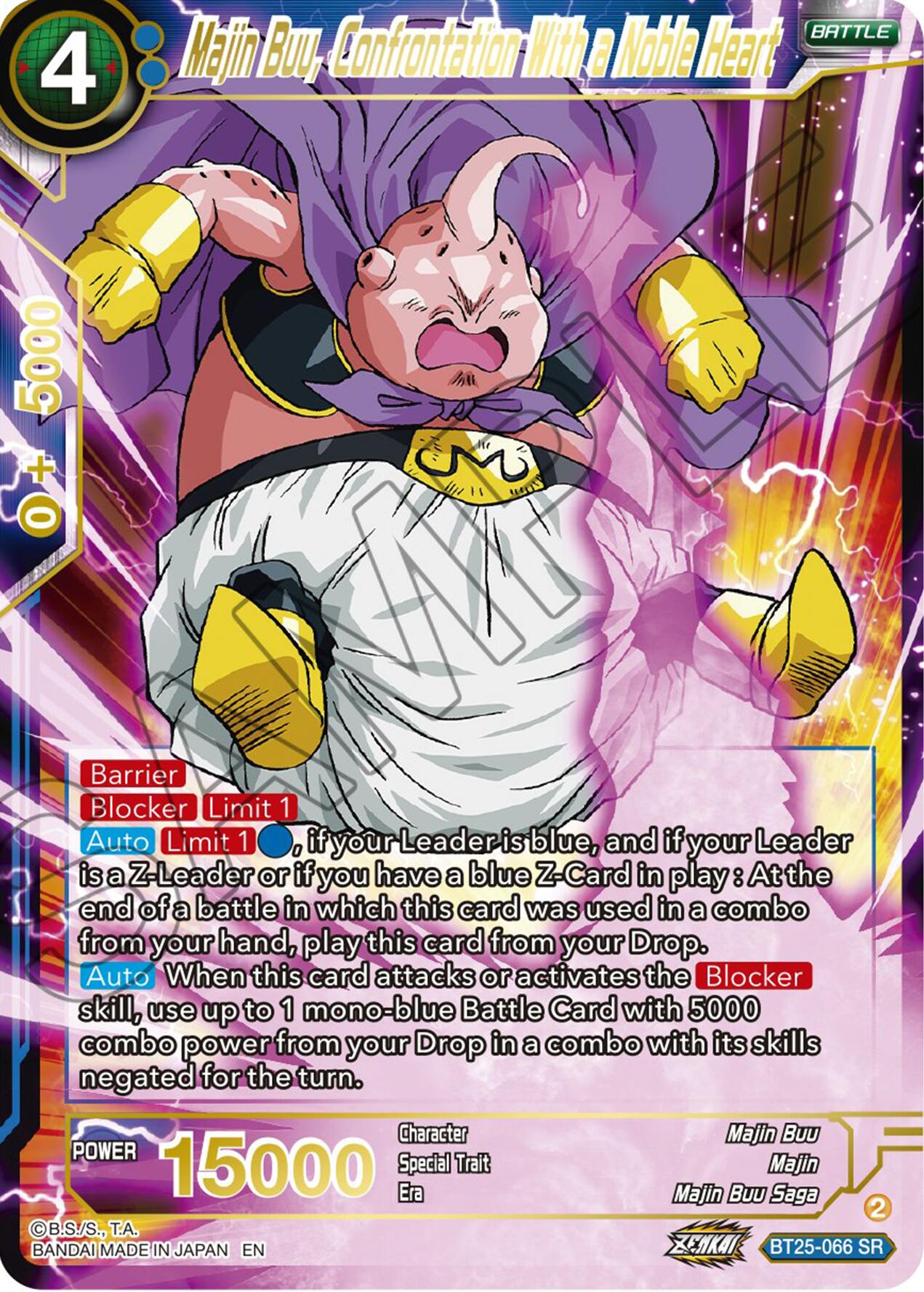 Majin Buu, Confrontaliter With a Mobile Heat (BT25-066) [Legend of the Dragon Balls] | Shuffle n Cut Hobbies & Games