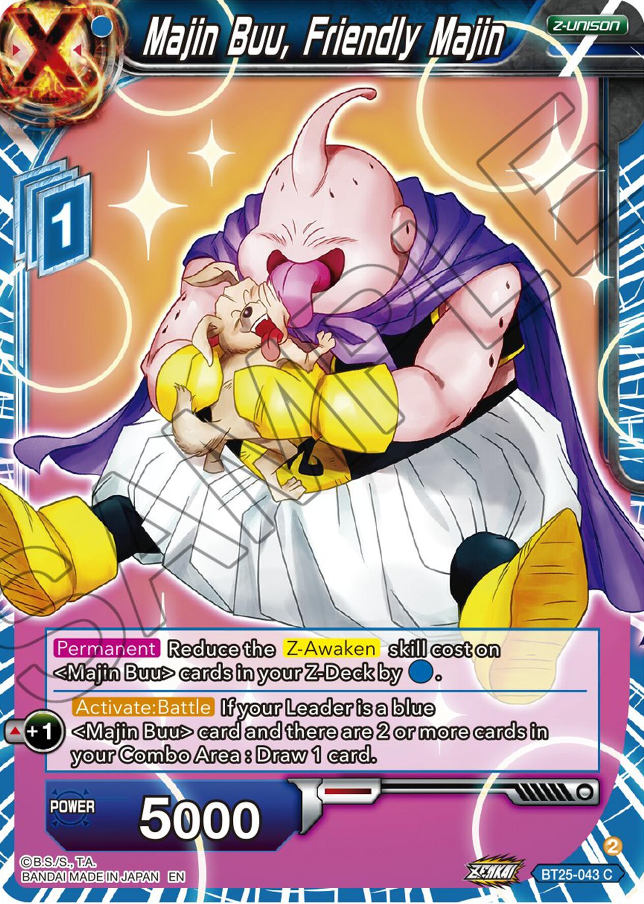 Majin Buu, Friendly Majin (BT25-043) [Legend of the Dragon Balls] | Shuffle n Cut Hobbies & Games