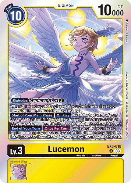 Lucemon [EX6-018] [Infernal Ascension] | Shuffle n Cut Hobbies & Games