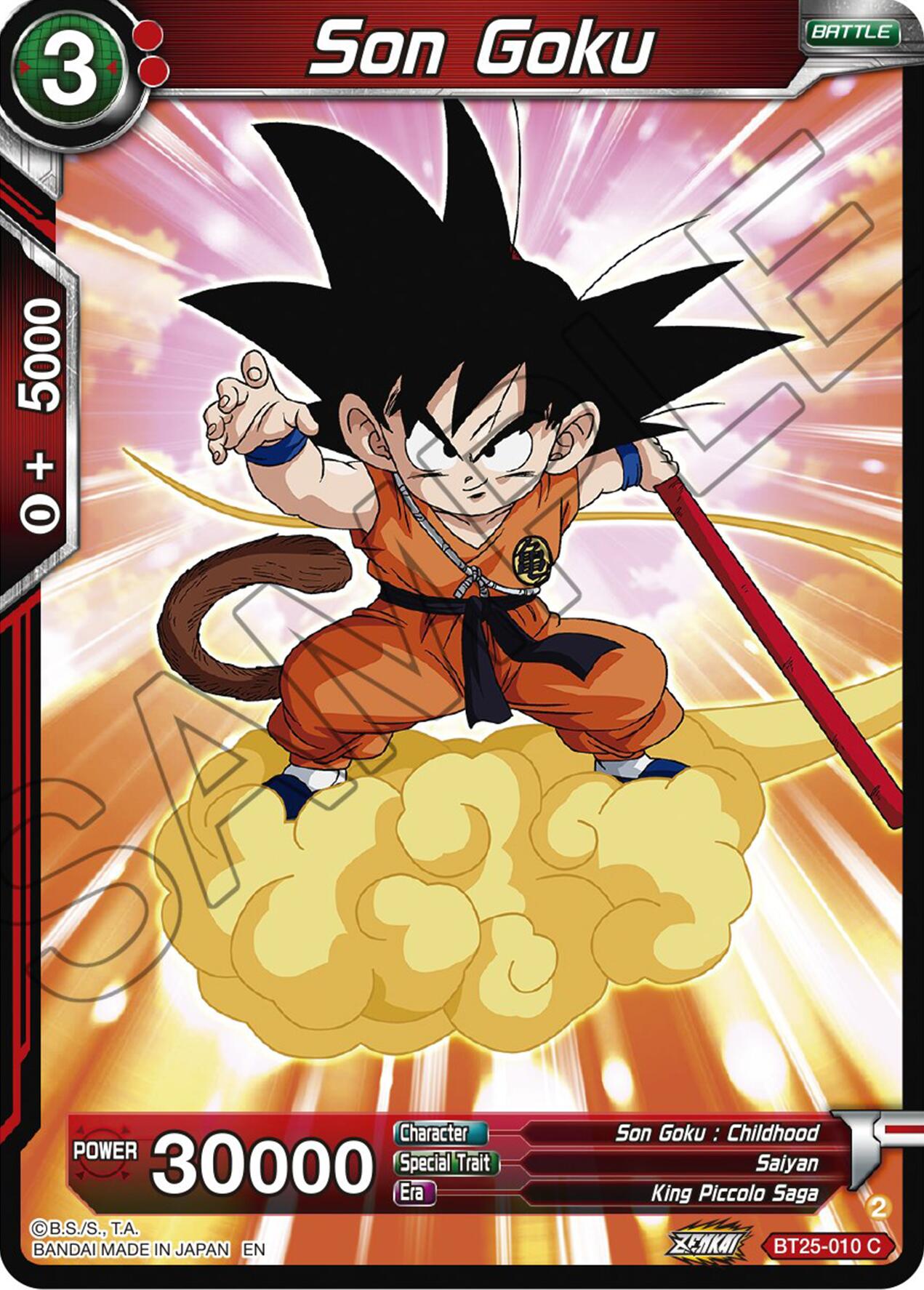 Son Goku (BT25-010) [Legend of the Dragon Balls] | Shuffle n Cut Hobbies & Games