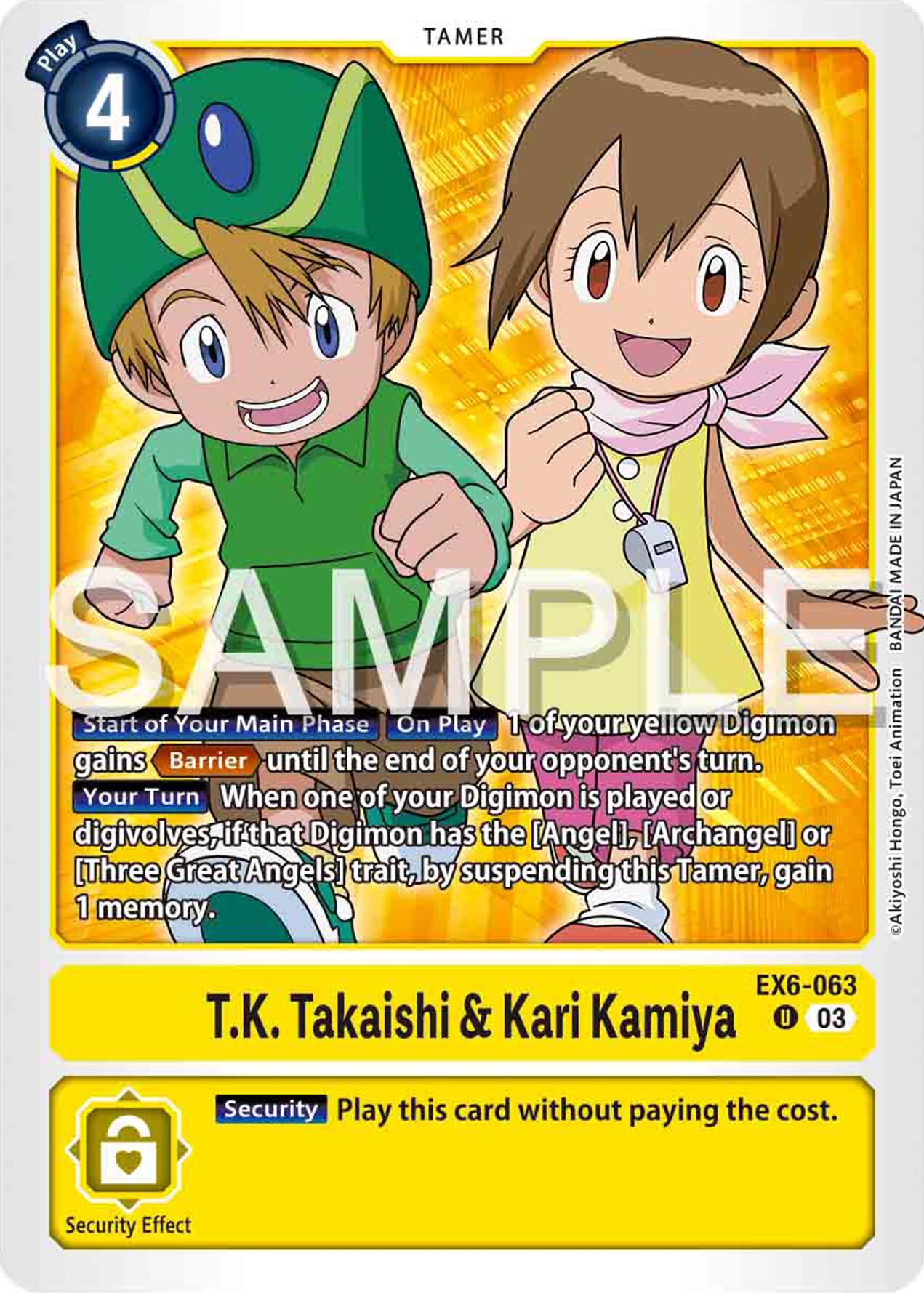 T.K. Takaishi & Kari Kamiya [EX6-063] [Infernal Ascension] | Shuffle n Cut Hobbies & Games