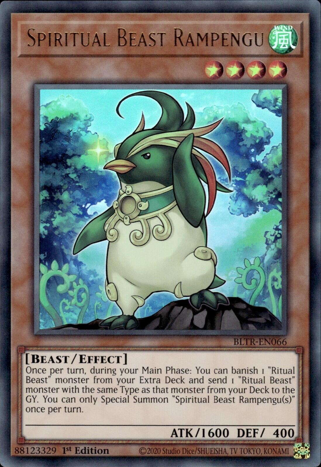 Spiritual Beast Rampengu [BLTR-EN066] Ultra Rare | Shuffle n Cut Hobbies & Games