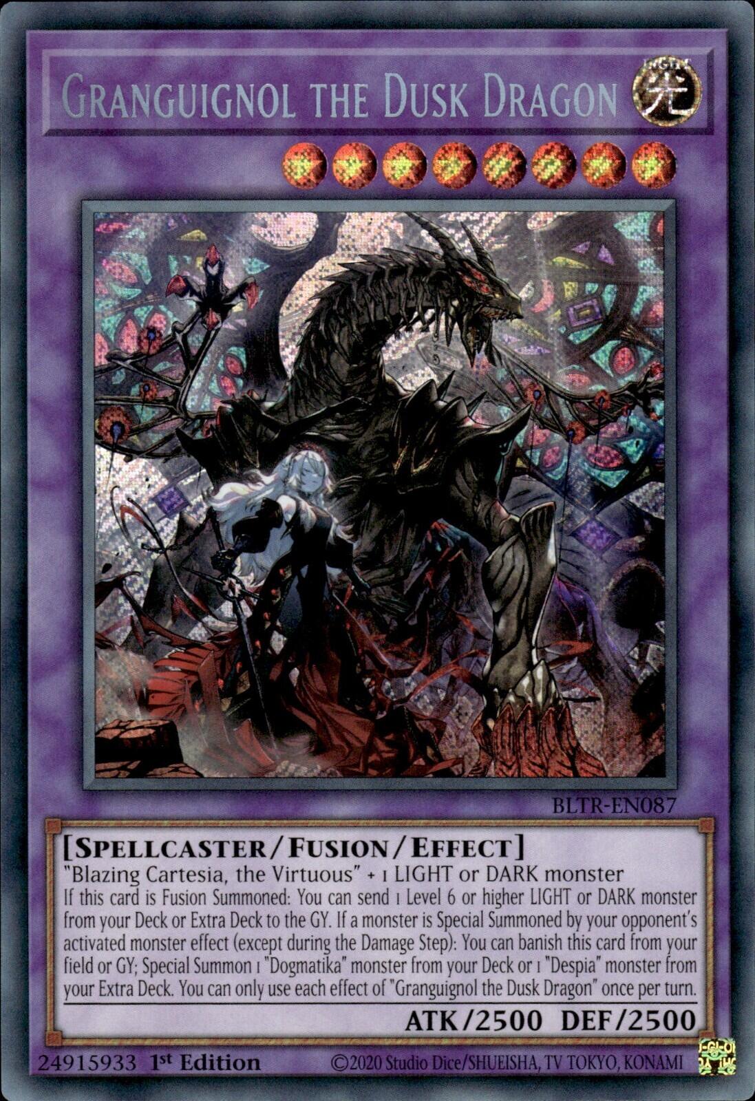 Granguignol the Dusk Dragon [BLTR-EN087] Secret Rare | Shuffle n Cut Hobbies & Games