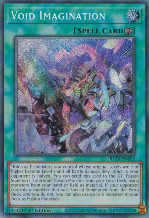 Void Imagination (Alternate Art) [BLTR-EN102] Secret Rare | Shuffle n Cut Hobbies & Games