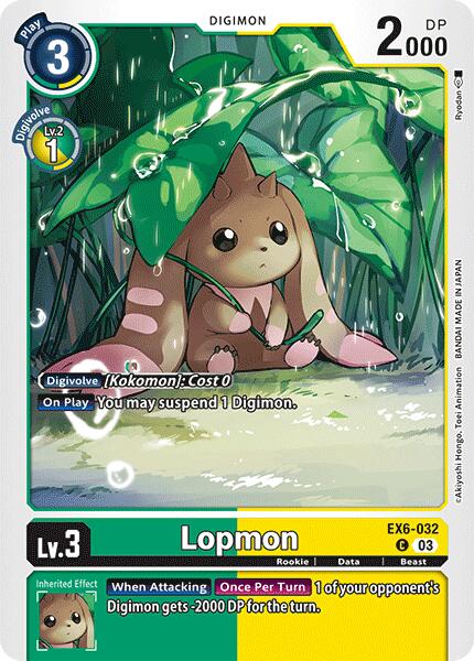 Lopmon [EX6-032] [Infernal Ascension] | Shuffle n Cut Hobbies & Games