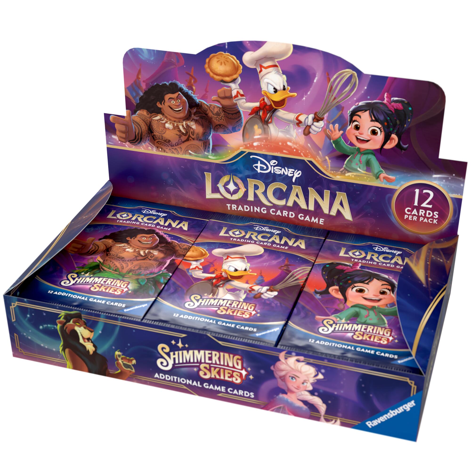 Disney Lorcana: Shimmering Skies - Booster Box | Shuffle n Cut Hobbies & Games