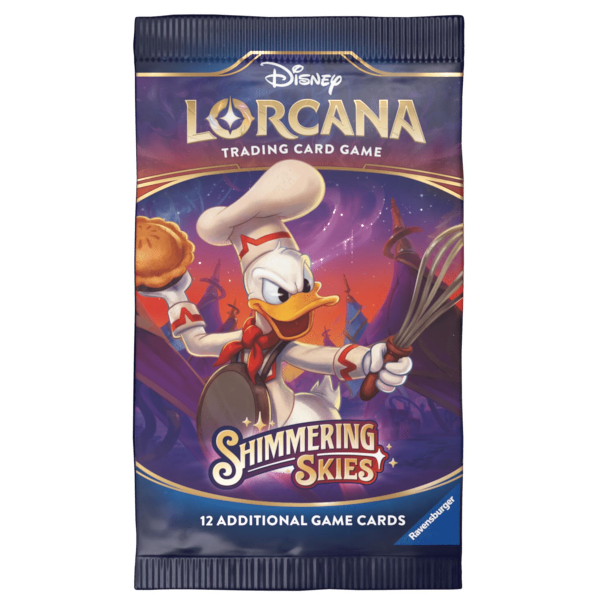 Disney Lorcana: Shimmering Skies Booster Pack | Shuffle n Cut Hobbies & Games