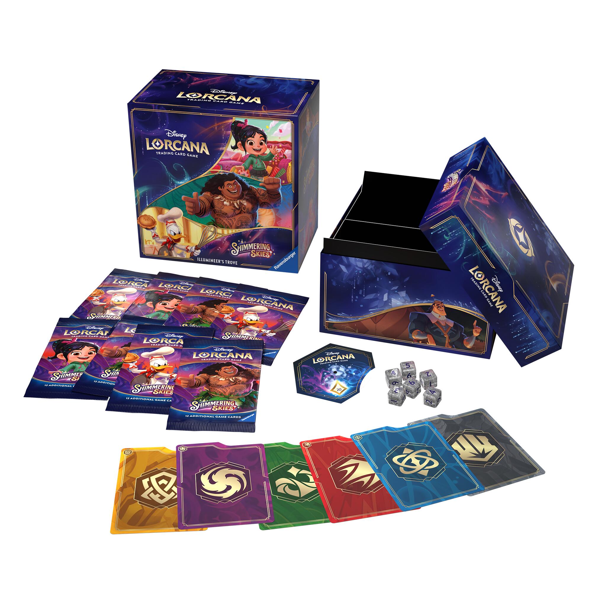 Disney Lorcana: Shimmering Skies - Illumineer's Trove | Shuffle n Cut Hobbies & Games