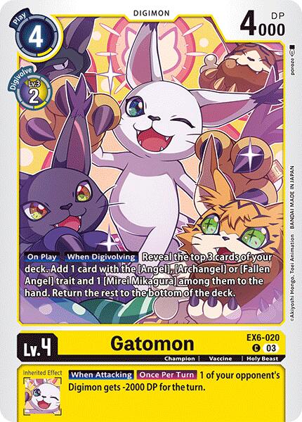 Gatomon [EX6-020] [Infernal Ascension] | Shuffle n Cut Hobbies & Games