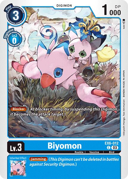 Biyomon [EX6-012] [Infernal Ascension] | Shuffle n Cut Hobbies & Games