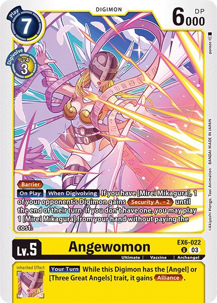 Angewomon [EX6-022] [Infernal Ascension] | Shuffle n Cut Hobbies & Games