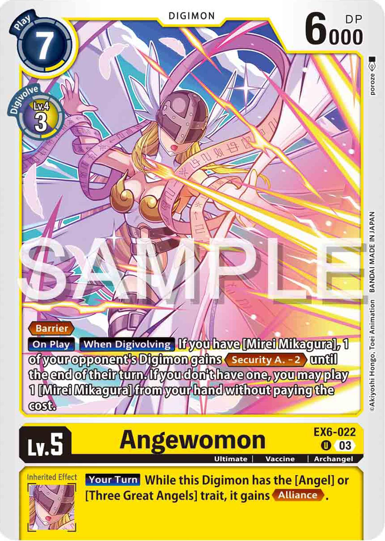 Angewomon [EX6-022] [Infernal Ascension] | Shuffle n Cut Hobbies & Games