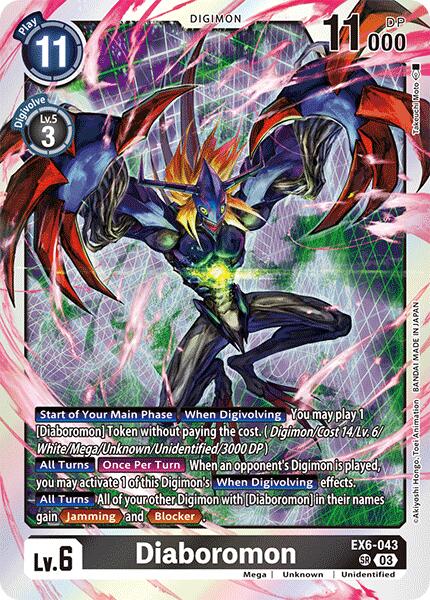 Diaboromon [EX6-043] [Infernal Ascension] | Shuffle n Cut Hobbies & Games