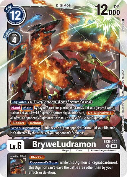 BryweLudramon [EX6-044] [Infernal Ascension] | Shuffle n Cut Hobbies & Games