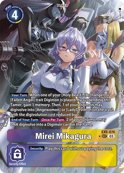 Mirei Mikagura [EX6-074] (Alternate Art) [Infernal Ascension] | Shuffle n Cut Hobbies & Games