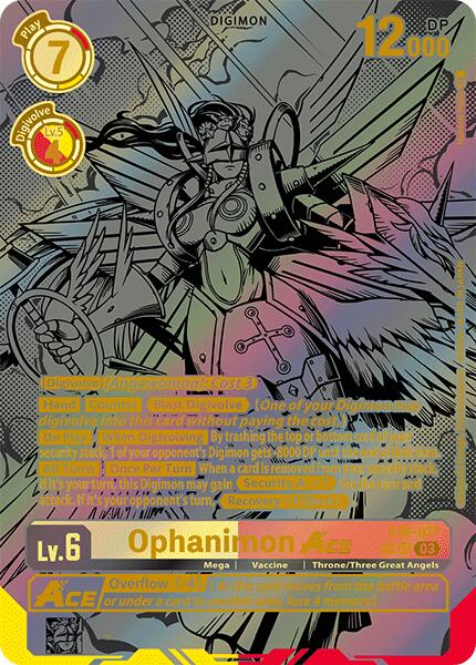 Ophanimon ACE [EX6-027] (Textured) [Infernal Ascension] | Shuffle n Cut Hobbies & Games