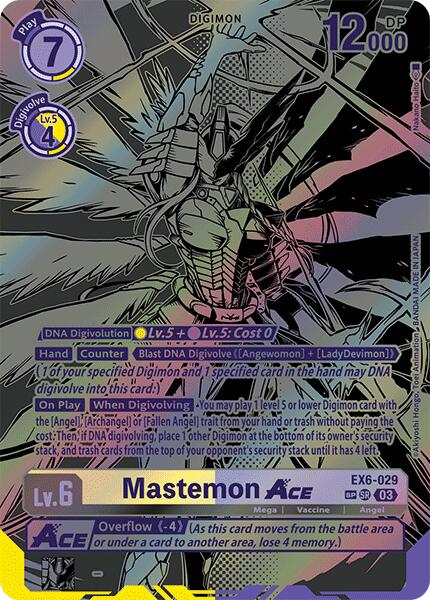 Mastemon ACE [EX6-029] (Textured) [Infernal Ascension] | Shuffle n Cut Hobbies & Games