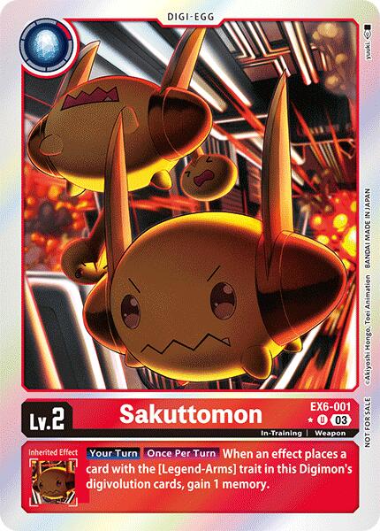 Sakuttomon [EX6-001] (Box Promotion Pack: Infernal Ascension) [Infernal Ascension] | Shuffle n Cut Hobbies & Games