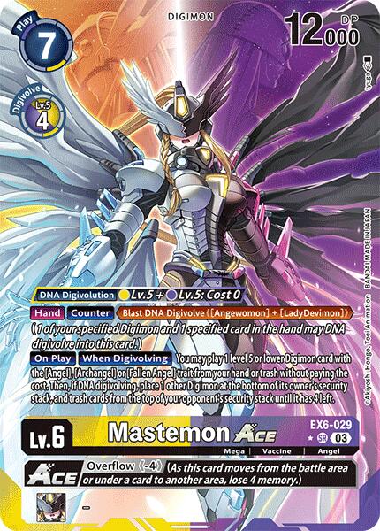 Mastemon ACE [EX6-029] (Alternate Art) [Infernal Ascension] | Shuffle n Cut Hobbies & Games