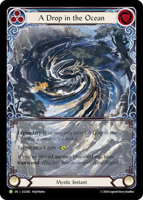 A Drop in the Ocean // Inner Chi [MST095] (Promo)  Rainbow Foil | Shuffle n Cut Hobbies & Games