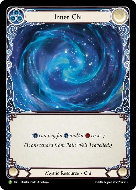 Path Well Traveled // Inner Chi [LGS285] (Promo)  Rainbow Foil | Shuffle n Cut Hobbies & Games