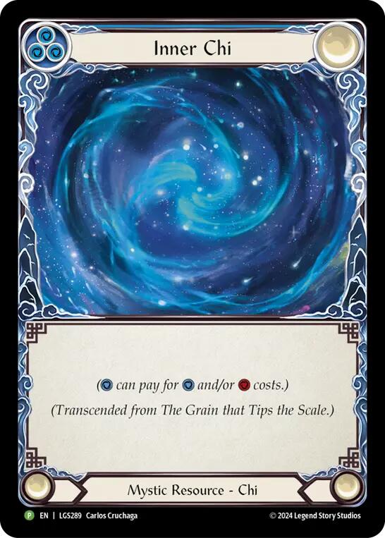 The Grain that Tips the Scale // Inner Chi [LGS289] (Promo)  Rainbow Foil | Shuffle n Cut Hobbies & Games