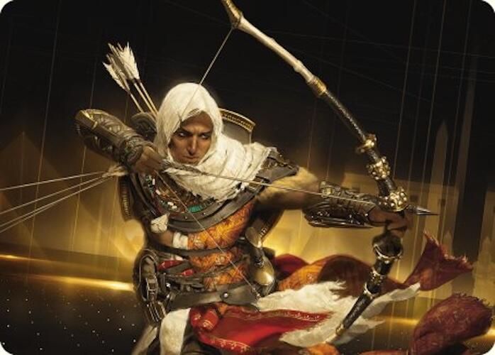 Bayek of Siwa Art Card [Assassin's Creed Art Series] | Shuffle n Cut Hobbies & Games