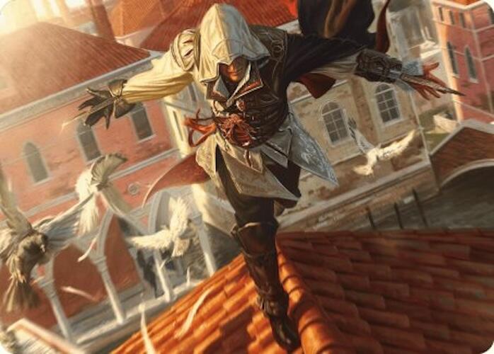 Ezio, Blade of Vengeance Art Card [Assassin's Creed Art Series] | Shuffle n Cut Hobbies & Games