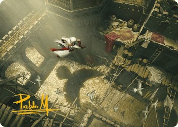 Rooftop Bypass Art Card (Gold-Stamped Signature) [Assassin's Creed Art Series] | Shuffle n Cut Hobbies & Games