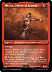 Alexios, Deimos of Kosmos (Foil Etched) [Assassin's Creed] | Shuffle n Cut Hobbies & Games