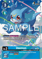 Veemon [P-117] (Digimon Adventure 02: The Beginning Set) [Promotional Cards] | Shuffle n Cut Hobbies & Games