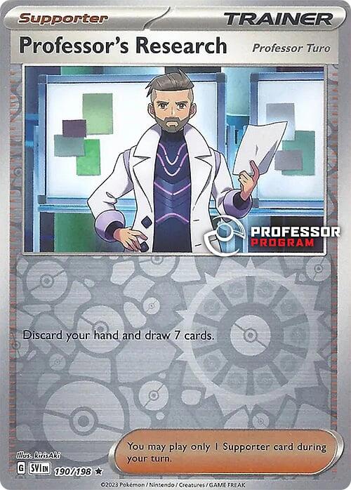 Professor's Research (190/198) (2023) [Professor Program Promos] | Shuffle n Cut Hobbies & Games