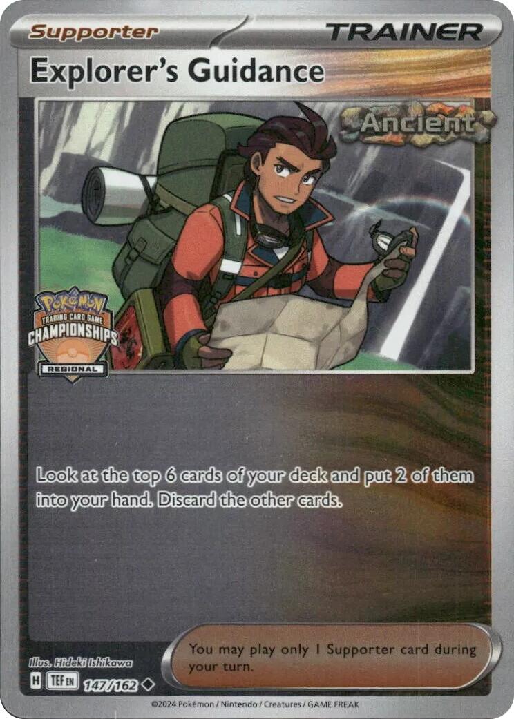 Explorer's Guidance (147/162) (2023 Regional Championships) [League & Championship Cards] | Shuffle n Cut Hobbies & Games