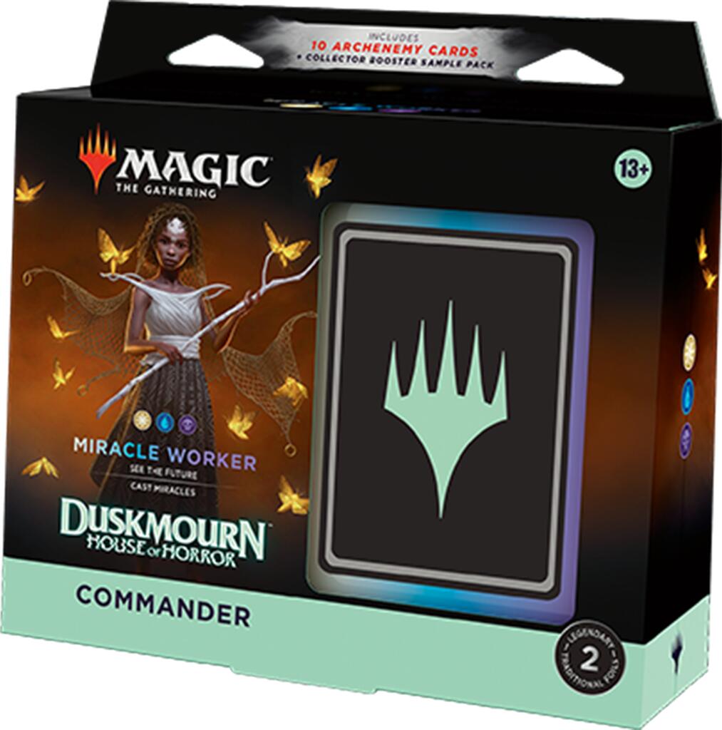 Duskmourn: House of Horror - Miracle Worker Commander Deck | Shuffle n Cut Hobbies & Games